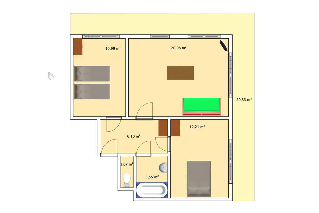Residence Galaxy Les Gets Habitación foto